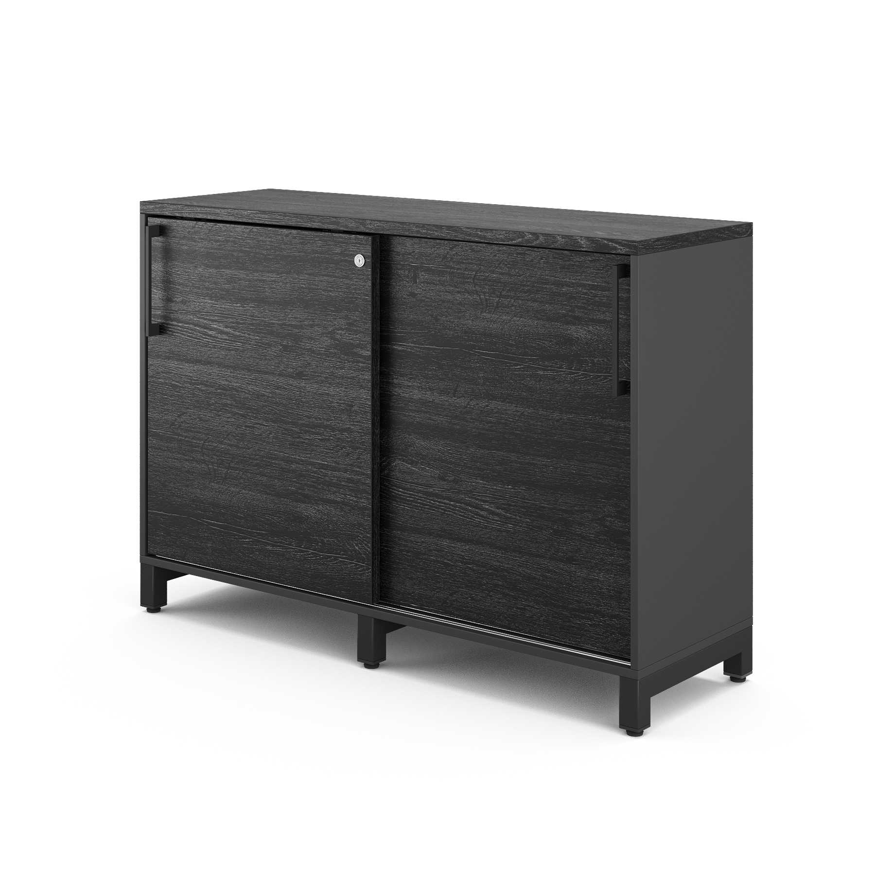 Шкаф-купе Kobor HK/2-120/60/M black/wood Шкаф-купе Kobor HK/2-120/60/M black/wood