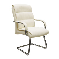 AL 750 V Кресло посетителя, экокожа айвори AL 750 V Кресло посетителя, экокожа айвори