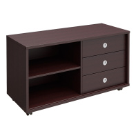 Тумба сервисная 3 ящика без замка универсальная В 202 ДШ