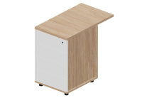 UDN44680OWBL Тумба приставная (4 ящика, без ручек) 460х780х750мм