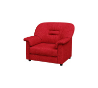 MVK38828 Кресло P1-2 Velvet Lux red