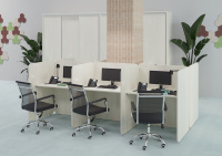 Мебель для колл-центров Bell Снежная Патина Мебель для колл-центров Bell Снежная Патина