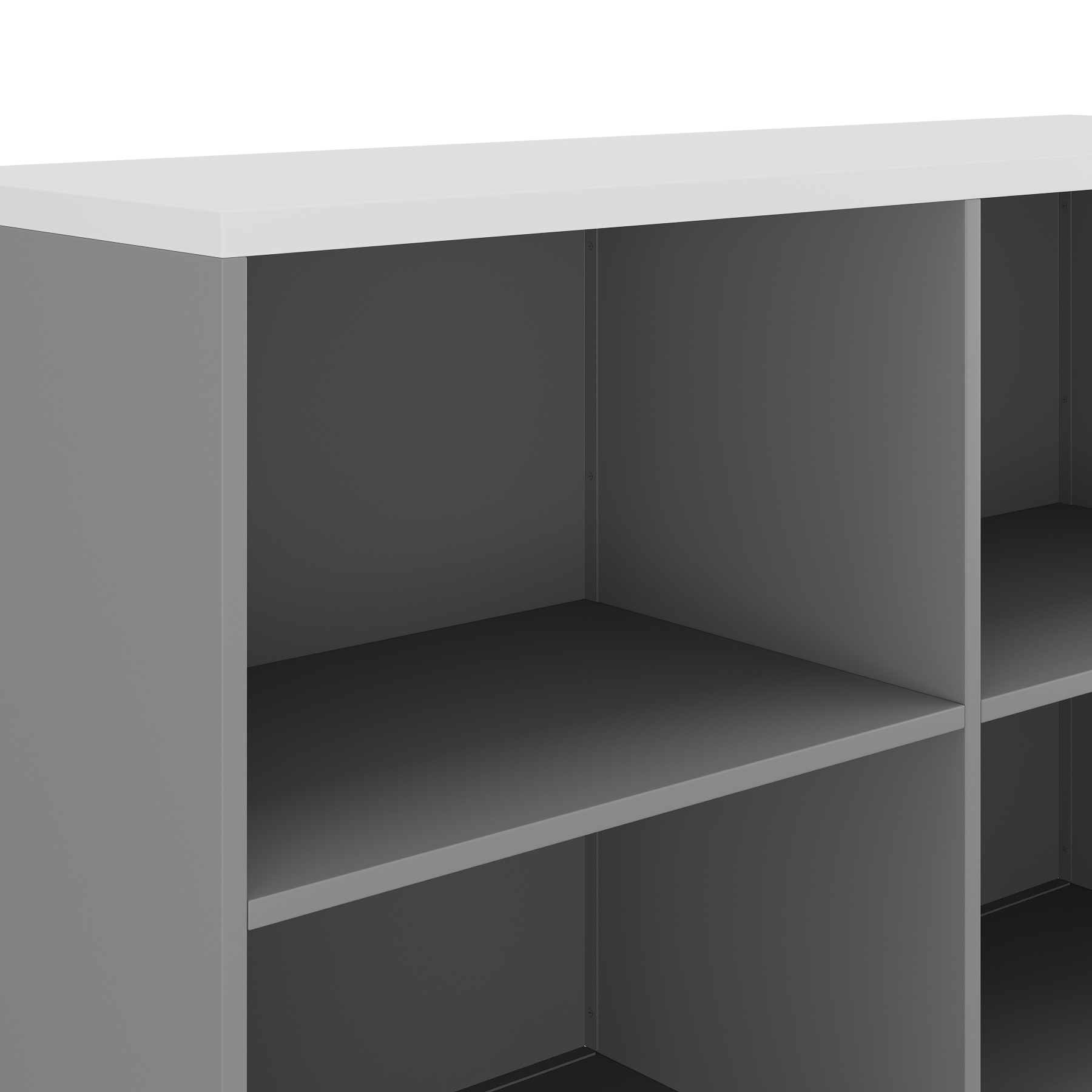 Шкаф открытый Kobor HO/2-120/60/M aluminum/premium Шкаф открытый Kobor HO/2-120/60/M aluminum/premium