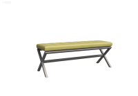 Next Банкетка двухместная NLT.L-2 Korfu 14/Металл Серый 1300x380x480