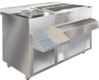 Барная станция БСЗ1-12/7-01 без ящиков