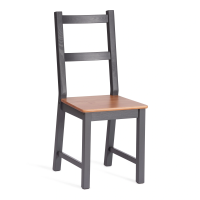 Стул Соната / Sonata chair массив сосны, 41х50х95 см, антик /графит