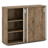 Шкаф-купе средний 1462х444х1200 V-75-01_Дуб Самдал Шкаф-купе средний 1462х444х1200 V-75-01_Дуб Самдал