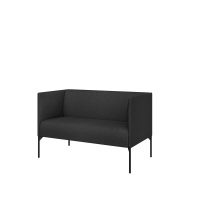 MNA38520001 Mona Двухместный диван 125x71x81 черный