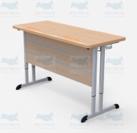 Парта ученическая школьная двухместная ДУ-25