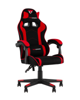 Кресло спортивное TopChairs Shadow ткань черно-красный Кресло спортивное TopChairs Shadow ткань черно-красный