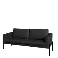 KRU38430001 Kruz Трехместный диван 190x78x83 черный