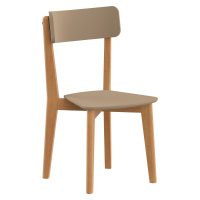 Комплект эргономичных стульев LYKKE CR-2 Тауп/Бук 450х465х900 LYKKE Комплект эргономичных стульев LYKKE CR-2 Тауп/Бук 450х465х900 LYKKE