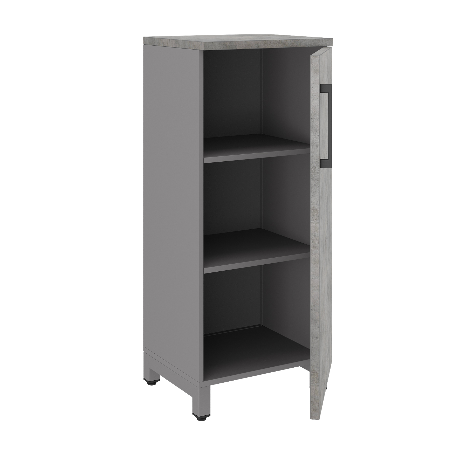 Шкаф распашной Kobor HR/3-45/60/M aluminum/chicago Шкаф распашной Kobor HR/3-45/60/M aluminum/chicago