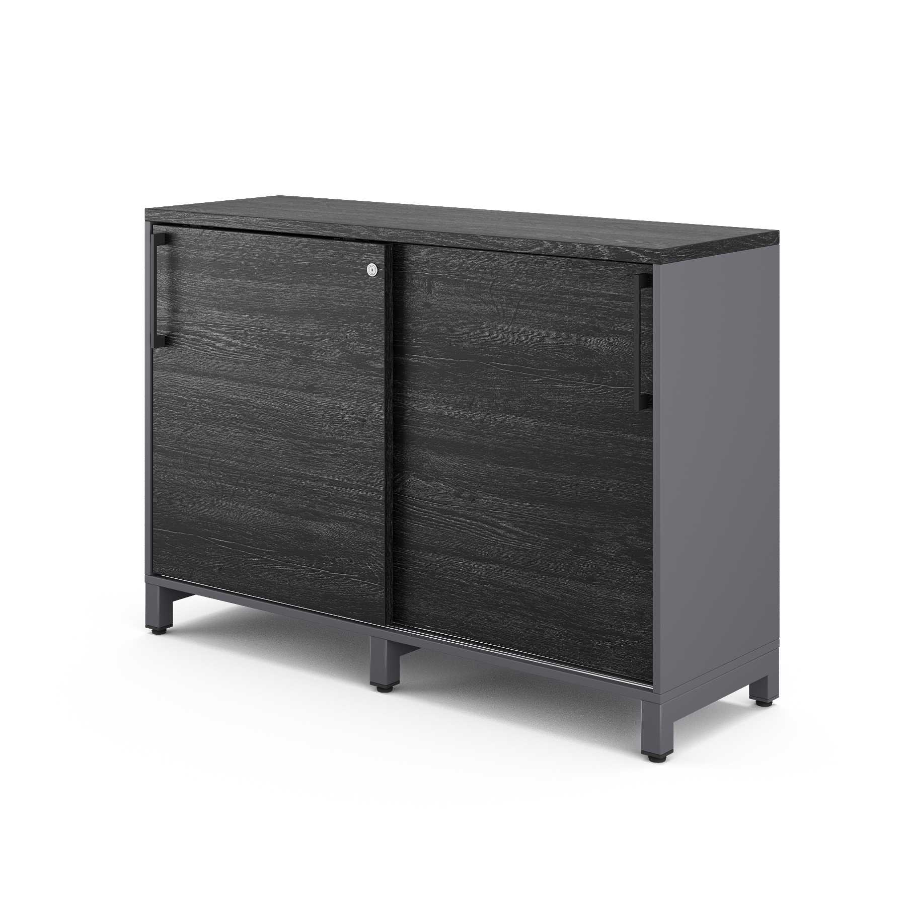 Шкаф-купе Kobor HK/2-120/60/M graphite/wood Шкаф-купе Kobor HK/2-120/60/M graphite/wood