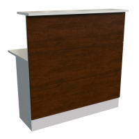 Модуль прямой STEEL 15100 тёмный дуб