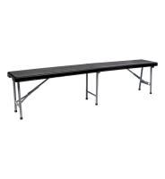 Скамья разборная 180 ССК180ч черная