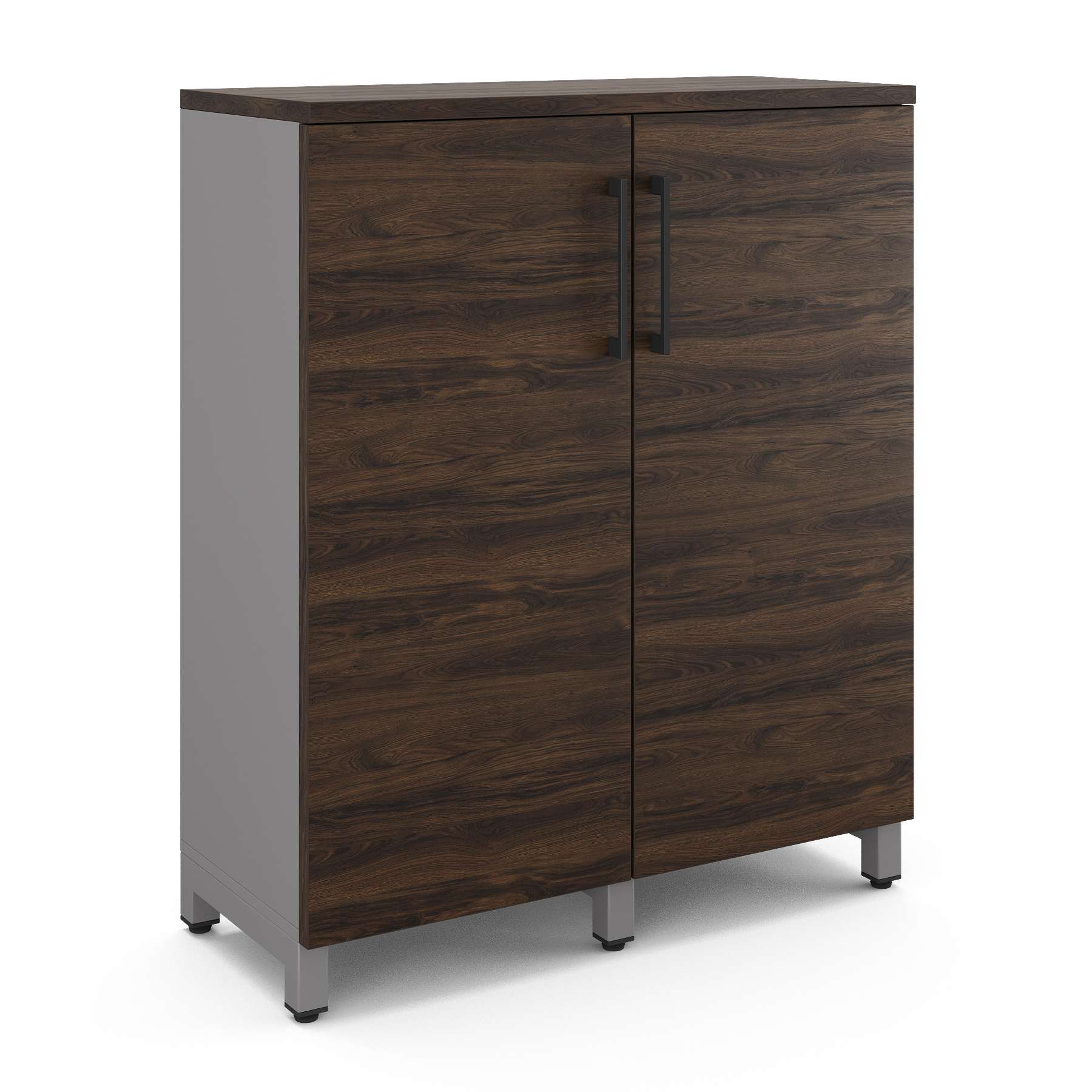 Шкаф распашной Kobor HR/3-90/60/M aluminum/charlston Шкаф распашной Kobor HR/3-90/60/M aluminum/charlston