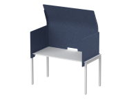 Кабина с высоким экраном-парусом 155х86х113 (05 Синий шторм)