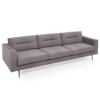 TENO 3м диван, ткань ТЕМНО-БЕЖЕВЫЙ/ПОЛИР