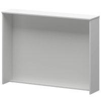 Стойка прямоугольная А-554 Белый 1660x360x1220 Ресепшн