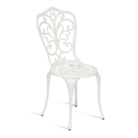 Стул Secret De Maison Mozart алюминиевый сплав, 53х41х89см, butter white