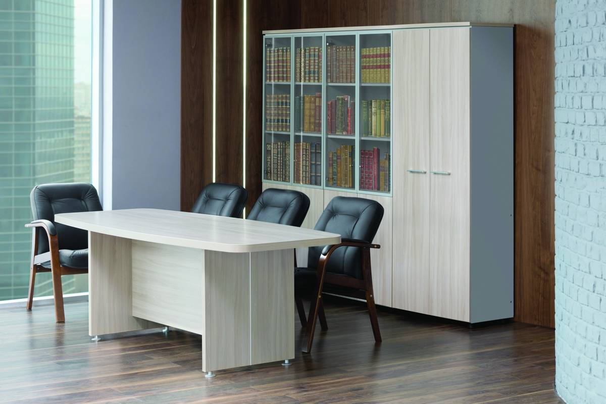 Кабинет руководителя BELFAST светлый дуб Кабинет руководителя BELFAST светлый дуб