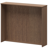 Стойка прямоугольная А-553 Орех 1460x360x1220 Ресепшн