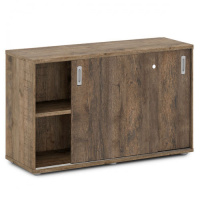 Шкаф-купе низкий 1200х440х750 V-68_Дуб Самдал Шкаф-купе низкий 1200х440х750 V-68_Дуб Самдал