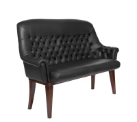 Диван Zurich BD черная кожа