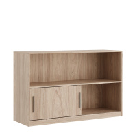 AST33950602 Asti Стеллаж низкий, древесный 135x45x85,8 вяз