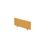 9БР70.1 Барьер оргстекло (70x0.4x30 см) orange/алюминий матовый