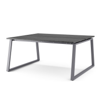 Стол офисный Kobor TR/2-120/140 graphite/wood Стол офисный Kobor TR/2-120/140 graphite/wood