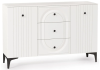 Комод Вестра 13.309 белый pe шагрень / белая шагрень