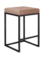 Стул полубарный SOHO, черный, Mocco