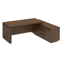 Стол руководителя на опорной тумбе МК 136-2 ОТ Стол руководителя на опорной тумбе МК 136-2 ОТ