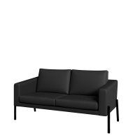 KRU38420001 Kruz Двухместный диван 160x78x83 черный