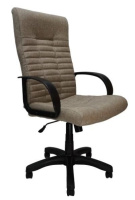 Кресло компьютерное ЯрКресло Кресло Кр26 ТГ ПЛАСТ К31 (ткань Крафт светло-серая)