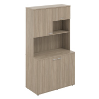 SG.1001.OD.OD / Офисная мини-кухня, 1200х600х2135 / корпус: дуб темный, фасады: дуб темный SG.1001.OD.OD / Офисная мини-кухня, 1200х600х2135 / корпус: дуб темный, фасады: дуб темный