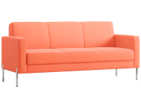 Трехместный диван с подлокотниками Helmut HL-03 экокожа Oregon 23