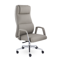 Кресло для руководителя UTFC Канзас М-111 пластик/хром (кофейный)