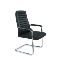 AL 751 V Кресло посетителя, экокожа черный AL 751 V Кресло посетителя, экокожа черный