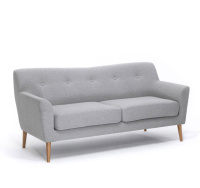 LAMELLA Диван 3-местный СЕРЫЙ LAMELLA Диван 3-местный СЕРЫЙ