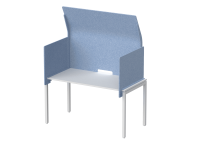 Кабина с высоким экраном-парусом 155х86х113 (11 Незабудка)