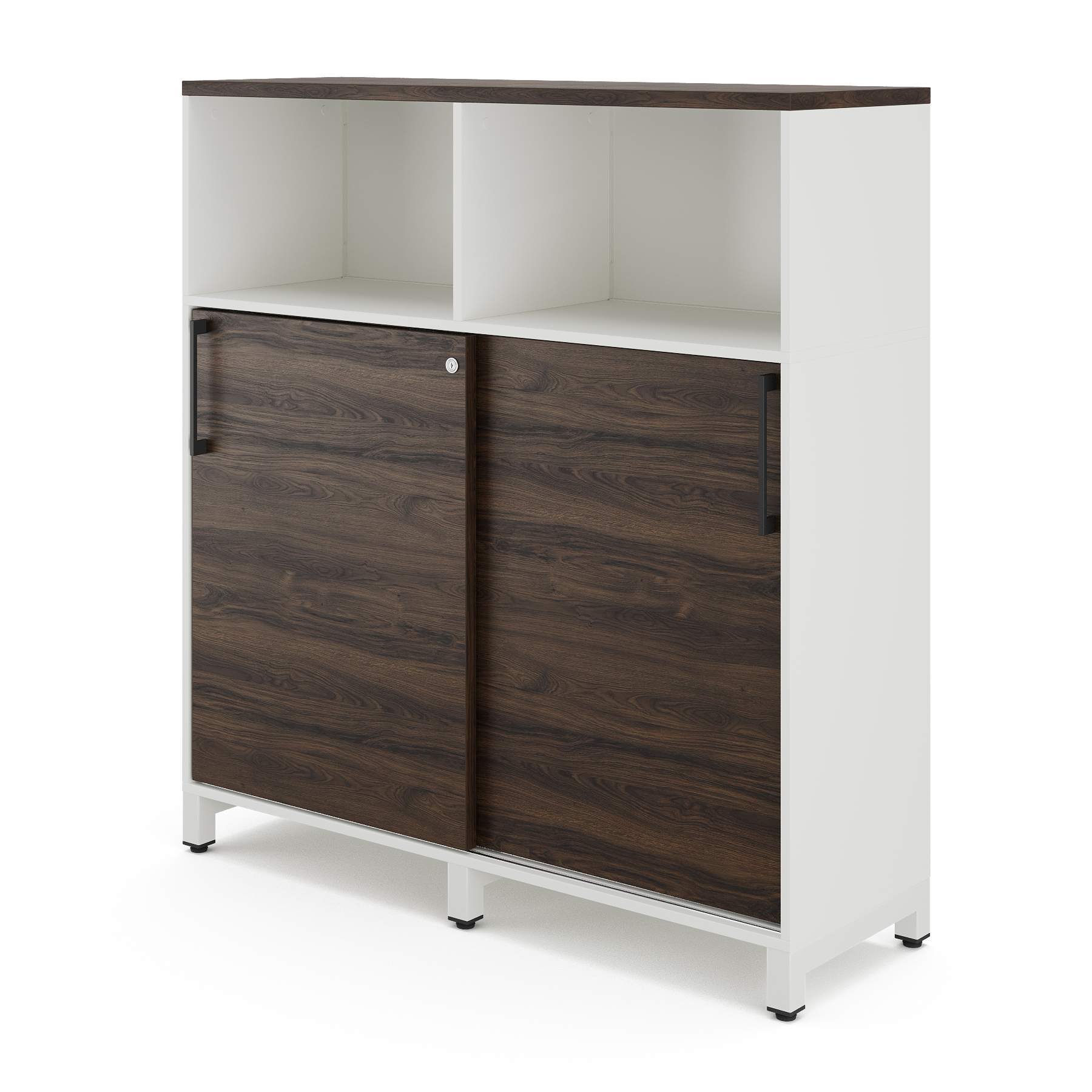 Шкаф открытый Kobor HK/2/1-120/60/M white/charlston Шкаф открытый Kobor HK/2/1-120/60/M white/charlston