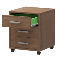 Тумба подкатная АТЛ-03 Орех 440x450x580 Арго