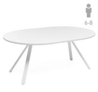 ASTRO Стол переговоров L180 БЕЛЫЙ/БЕЛЫЙ