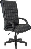 Кресло компьютерное ЯрКресло Кресло Кр71 ТГ ПЛАСТ ЭКО1 (экокожа черная)