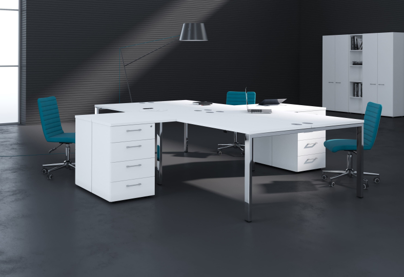 Кабинет руководителя XTEN GLOSS Белый Кабинет руководителя XTEN GLOSS Белый