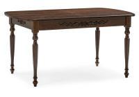 Стол деревянный Бевье орех темный / орех Стол деревянный Бевье орех темный / орех