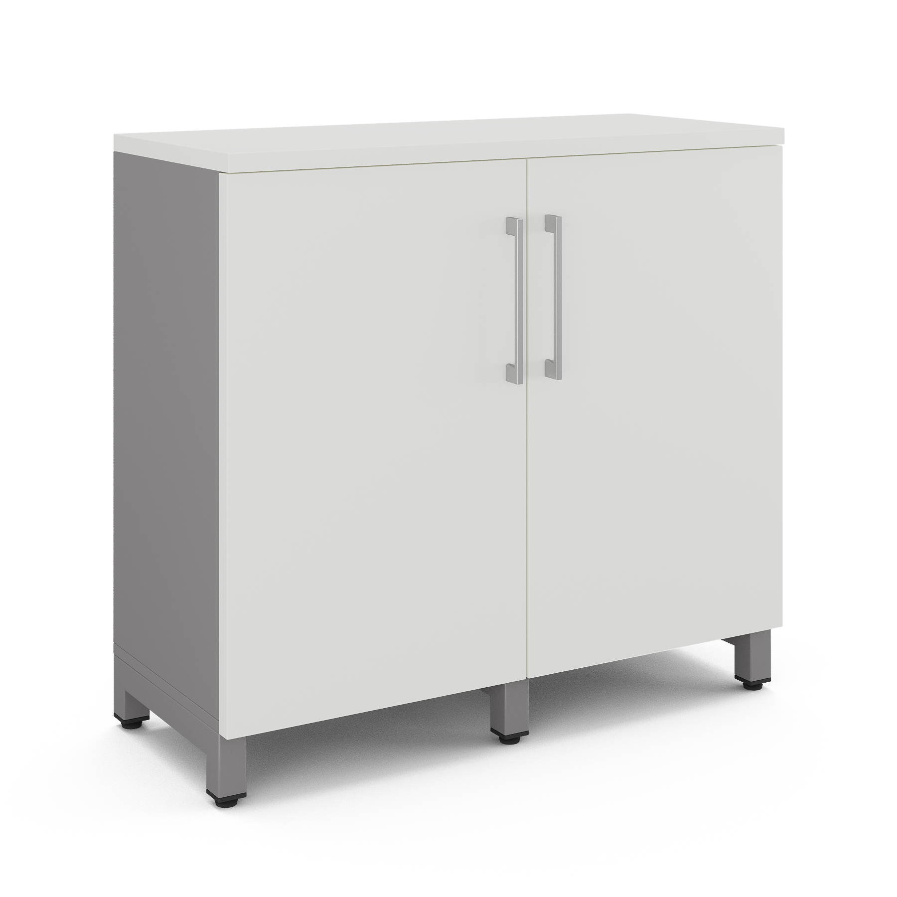 Шкаф распашной Kobor HR/2-90/40/M aluminum/premium Шкаф распашной Kobor HR/2-90/40/M aluminum/premium